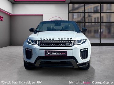 Land rover range rover evoque cabriolet hse dynamic td4 150 bva - faible km - suivi - blanc nacre - occasion simplicicar...