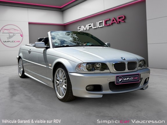 Bmw serie 3 cab e46 330 ci steptronic pack m/ carnet entretien bmw occasion simplicicar vaucresson simplicicar simplicibike...