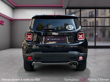 Jeep renegade 2.0 i multijet ss 140 ch 4x4 limited a /camÉra de recul / toit ouvrant/ garantie 12 mois occasion paris 17ème...