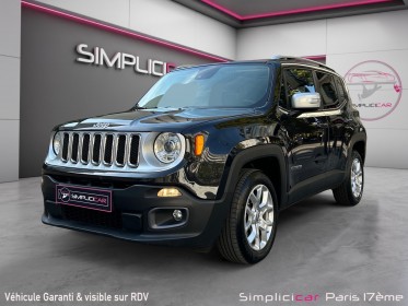 Jeep renegade 2.0 i multijet ss 140 ch 4x4 limited a /camÉra de recul / toit ouvrant/ garantie 12 mois occasion paris 17ème...