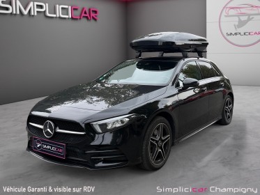 Mercedes classe a 250 e 8g-dct amg line - garantie 12mois - carplay - coffre de toit mercedes - eclairage d'ambiance -......