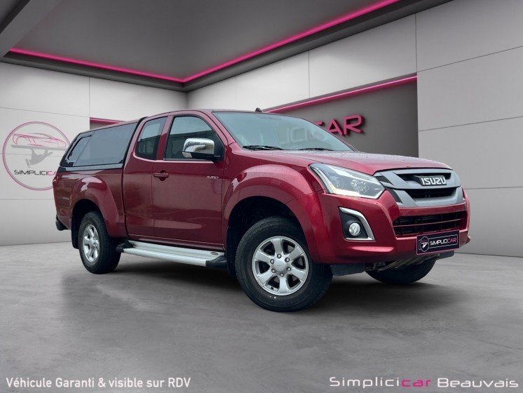 Isuzu d-max crew cab 1.9 4x4 planet 1ere main garantie 1 an occasion parc voitures beauvais simplicicar simplicibike france Isuzu d-max crew cab 1.9 4x4 planet 1ere main garantie 1 an occasion parc voitures beauvais simplicicar simplicibike france