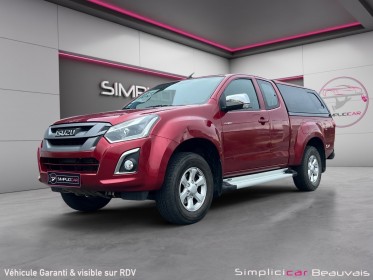Isuzu d-max crew cab 1.9 4x4 planet 1ere main garantie 1 an occasion parc voitures beauvais simplicicar simplicibike france