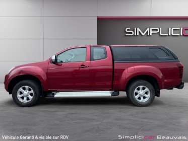 Isuzu d-max crew cab 1.9 4x4 planet 1ere main garantie 1 an occasion parc voitures beauvais simplicicar simplicibike france