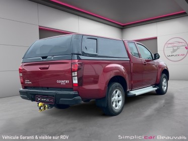 Isuzu d-max crew cab 1.9 4x4 planet 1ere main garantie 1 an occasion parc voitures beauvais simplicicar simplicibike france