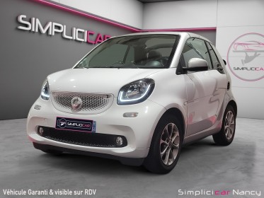 Smart fortwo coupe cabriolet 71ch passion suivi complet mercedes garantie 12 mois occasion simplicicar nancy simplicicar...