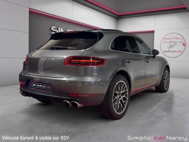 Porsche macan s 340ch toit ouvrant pack chrono bose cuir etendu garantie 12 mois occasion simplicicar nancy simplicicar...