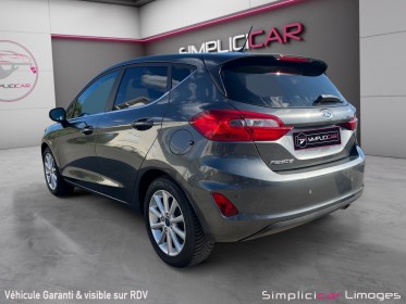 Ford fiesta 1.0 ecoboost 100 ch ss bvm6 titanium occasion simplicicar limoges  simplicicar simplicibike france