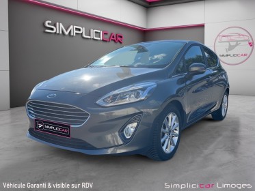 Ford fiesta 1.0 ecoboost 100 ch ss bvm6 titanium occasion simplicicar limoges  simplicicar simplicibike france