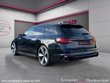 Audi rs4 avant v6 2.9 tfsi 450 ch tiptronic 8  echappement sport sieges diamant apple carplay garantie 12 mois occasion...