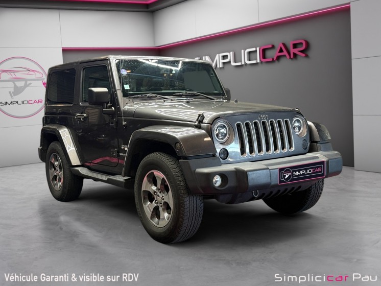 Jeep wrangler 3.6l v6 284ch sahara bva occasion simplicicar pau simplicicar simplicibike france Jeep wrangler 3.6l v6 284ch sahara bva occasion simplicicar pau simplicicar simplicibike france