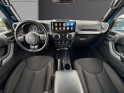 Jeep wrangler 2.8 crd 200cv rubicon jk wrangler 5 portes , carplay, 31650 km , couleur hydro blue, rehaussée , pont...