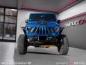 Jeep wrangler 2.8 crd 200cv rubicon jk wrangler 5 portes , carplay, 31650 km , couleur hydro blue, rehaussée , pont...