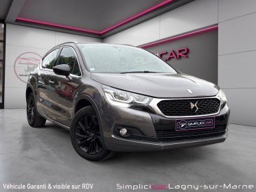 Ds ds4 crossback executive 1.2 thp 130 ss bvm6 executive - carnet entretien citroën - caméra - sièges chauffants -......