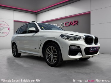 Bmw x3 g01 2018 g01 x3 20d, m-sport, android auto et carplay , caméra de recule, avertisseur d'angle mort, commande......