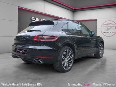 Porsche macan turbo 3.6 v6 400 ch pdk apple carplay full option occasion paris 17ème (75)(porte maillot) simplicicar...
