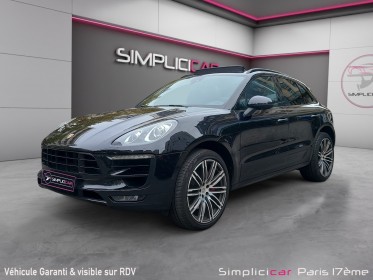 Porsche macan turbo 3.6 v6 400 ch pdk apple carplay full option occasion paris 17ème (75)(porte maillot) simplicicar...