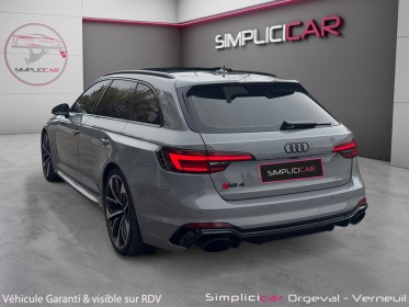 Audi rs4 avant v6 2.9 tfsi 450ch tiptronic 8/ occasion simplicicar orgeval  simplicicar simplicibike france
