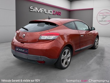 Renault megane iii coupe 1.6 16v 110 - garantie 12mois - radio cd bluetooth mp3 - clim auto - rÉgulateur occasion...