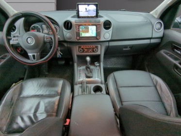 Volkswagen amarok double cabine 2.0 tdi 180 fap 4motion permanent startline a sieges en cuir, camera de recul garantie 12...