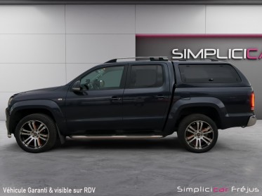 Volkswagen amarok double cabine 2.0 tdi 180 fap 4motion permanent startline a sieges en cuir, camera de recul garantie 12...