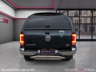 Volkswagen amarok double cabine 2.0 tdi 180 fap 4motion permanent startline a sieges en cuir, camera de recul garantie 12...