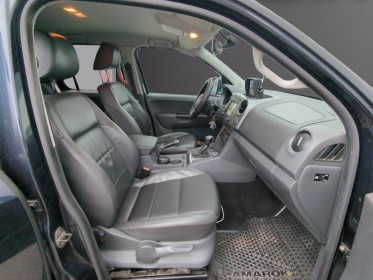 Volkswagen amarok double cabine 2.0 tdi 180 fap 4motion permanent startline a sieges en cuir, camera de recul garantie 12...