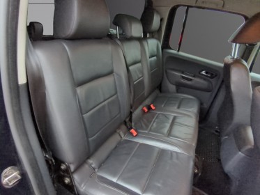 Volkswagen amarok double cabine 2.0 tdi 180 fap 4motion permanent startline a sieges en cuir, camera de recul garantie 12...