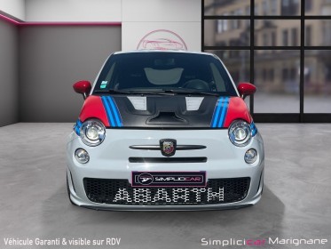 Fiat 500 abarth 1,4l martini  short shifter  preparation martini  baquets jantes oz  2 places  260cv  gros frein occasion...