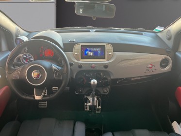 Fiat 500 abarth 1,4l martini  short shifter  preparation martini  baquets jantes oz  2 places  260cv  gros frein occasion...