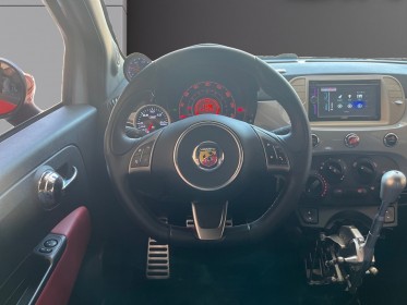 Fiat 500 abarth 1,4l martini  short shifter  preparation martini  baquets jantes oz  2 places  260cv  gros frein occasion...