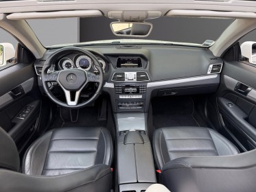 Mercedes classe e cabriolet 200 garantie 12 mois cuir chauffant / filet saute vent / aircraft ventilation de nuque occasion...