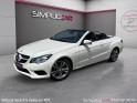 Mercedes classe e cabriolet 200 garantie 12 mois cuir chauffant / filet saute vent / aircraft ventilation de nuque occasion... Mercedes classe e cabriolet 200 garantie 12 mois cuir chauffant / filet saute vent / aircraft ventilation de nuque occasion...