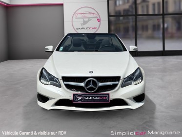 Mercedes classe e cabriolet 200 garantie 12 mois cuir chauffant / filet saute vent / aircraft ventilation de nuque occasion...