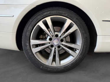 Mercedes classe e cabriolet 200 garantie 12 mois cuir chauffant / filet saute vent / aircraft ventilation de nuque occasion...