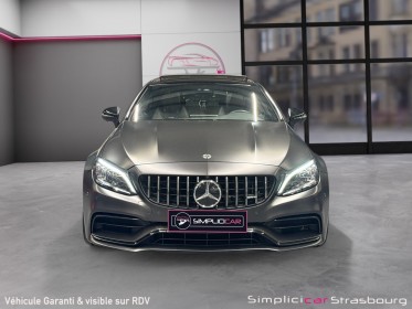 Mercedes-benz classe c coupé amg 63s 510 speedshift carplay - toit ouvrant - suivis mercedes - super config occasion...