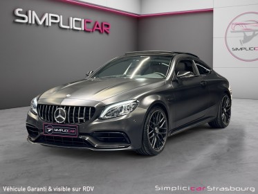 Mercedes-benz classe c coupé amg 63s 510 speedshift carplay - toit ouvrant - suivis mercedes - super config occasion...