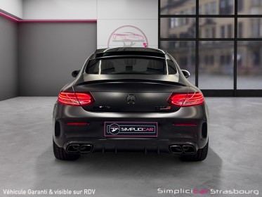 Mercedes-benz classe c coupé amg 63s 510 speedshift carplay - toit ouvrant - suivis mercedes - super config occasion...