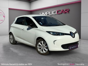 Renault zoe life - batterie achat integral - caméra de recul - garantie 12 mois occasion simplicicar nimes - rb auto...