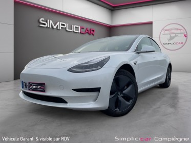 Tesla model 3 standard range plus rwd - autopilot - caméra 360 - 1 er mains - soh : 90% occasion simplicicar compiegne...