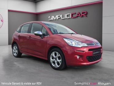 Citroen c3 c3 82 ch feel edition entretiens / distribution a jour garantie 12 mois occasion simplicicar royan simplicicar...