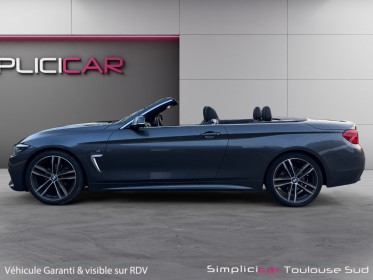 Bmw serie 4 cabriolet f33 lci2 420i 184 ch bva8 m sport caméra de recul sièges chauffants garantie 12 mois occasion...
