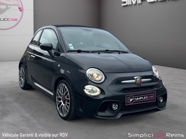 Fiat 500 abarth cabriolet 595 1.4 turbo 16v t-jet 145 ch - garantie 12 mois occasion simplicicar reims simplicicar...