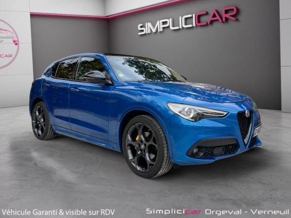 Alfa romeo stelvio my21 2.2 210 ch q4 at8 veloce/ carplay/toit ouvrant panoramique/camera de recul/ harman kardon occasion...
