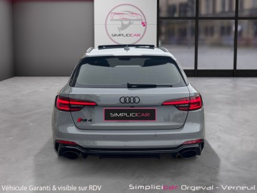Audi rs4 avant v6 2.9 tfsi 450ch tiptronic 8/carplay/ toit ouvrant occasion simplicicar orgeval  simplicicar simplicibike...