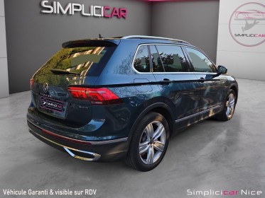 Volkswagen tiguan 2.0 tdi 200 4motion elegance exclusive occasion  simplicicar nice - pfvauto simplicicar simplicibike france