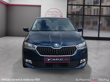 Skoda fabia 1.0 tsi 95 ch dsg7 clever caméra de recul apple carplay garantie 12 mois occasion simplicicar vichy simplicicar...