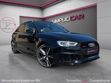 Audi rs3 sportback 400ch - full black - full - faible km - immat fr - occasion simplicicar compiegne simplicicar simplicibike...