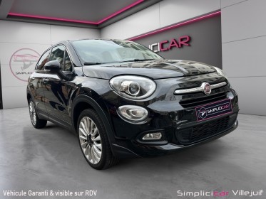 Fiat 500x 1.4 multiair 140 ch lounge, radar ar, sellerie cuir, garantie 12 mois. occasion simplicicar villejuif  simplicicar...