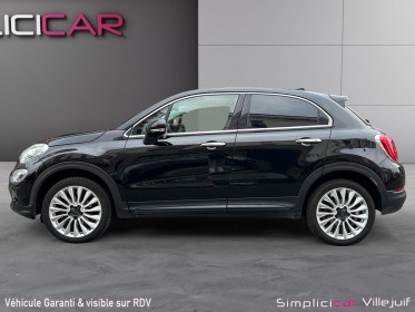 Fiat 500x 1.4 multiair 140 ch lounge, radar ar, sellerie cuir, garantie 12 mois. occasion simplicicar villejuif  simplicicar...